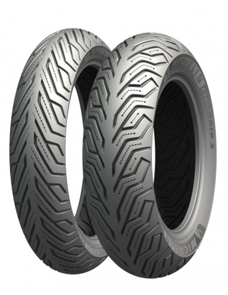 CUBIERTA MICHELIN CITY GRIP 2 120/70 - 14 M/C 61S REINF  F/R TL